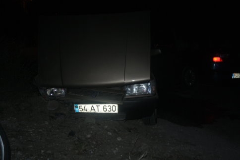 Taşburun Kuzuluk Yolunda Kaza