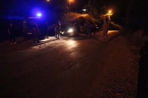 Taşburun Kuzuluk Yolunda Kaza