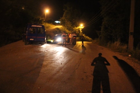 Taşburun Kuzuluk Yolunda Kaza