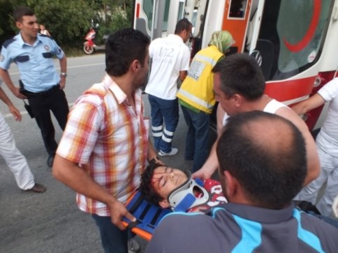 Seyfeler Köyü'nde Trafik Kazası 