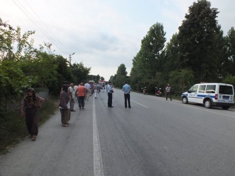 Seyfeler Köyü'nde Trafik Kazası 