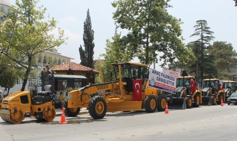 Akyazı Belediyesi Araç Filosu Yenilendi