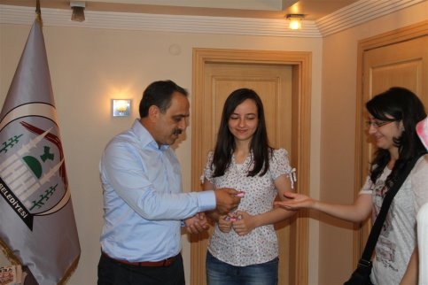 Başkan Başarıyı Ödüllendirdi