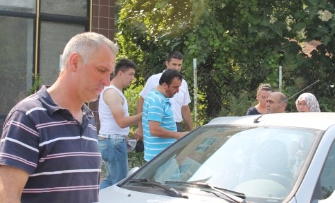 Sanayi Girişinde Trafik Kazası 1 Kişi Hafif Yaralandı