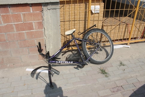 Sanayi Girişinde Trafik Kazası 1 Kişi Hafif Yaralandı