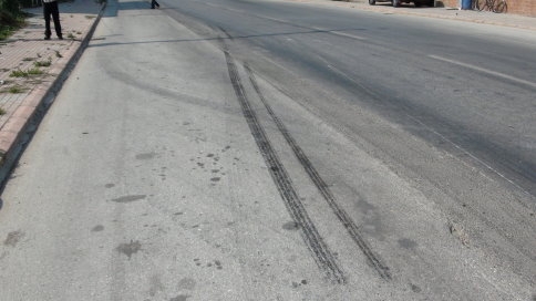 Sanayi Girişinde Trafik Kazası 1 Kişi Hafif Yaralandı