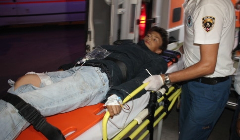 Taşburun Köyünde Kaza 