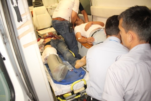 Taşburun Köyünde Kaza 