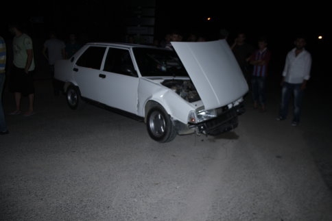 Kuzuluk Belediyesi Önünde Kaza 