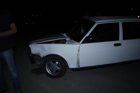 Kuzuluk Belediyesi Önünde Kaza 