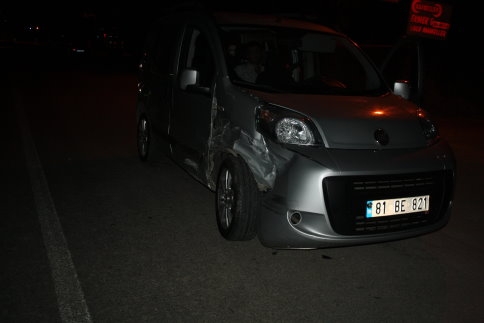 Kuzuluk Belediyesi Önünde Kaza 