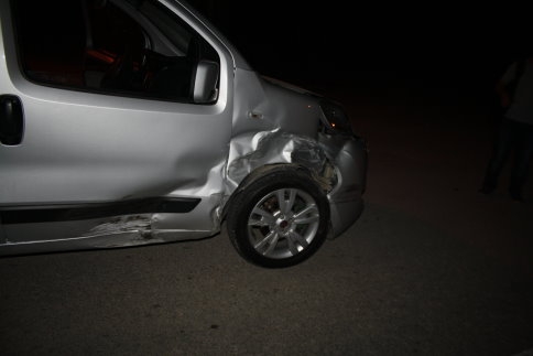 Kuzuluk Belediyesi Önünde Kaza 