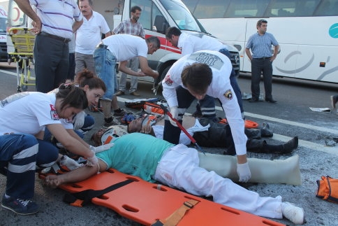 Kaza Anından İlk Görüntüler