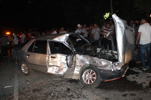 Yeni Camide Trafik kazası