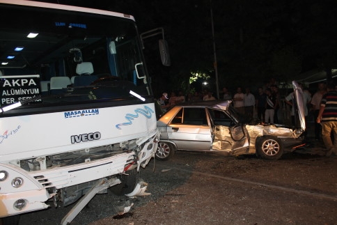 Yeni Camide Trafik kazası