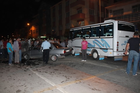 Yeni Camide Trafik kazası