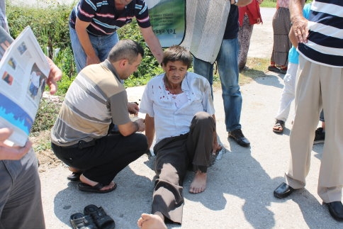 Motosiklet Kazasında 1 Kişi Yaralandı