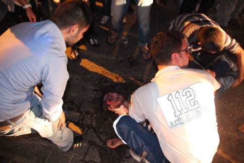 Ada Caddesinde Motosiklet Kazası