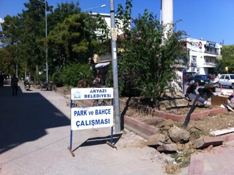 AKYAZI ÇARŞI İÇİ PROJESİ START ALDI