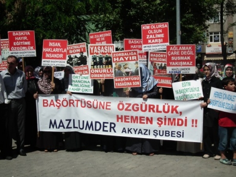 Başörtüsüne Özgürlük Basın Açıklaması 