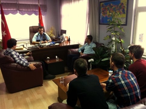 Gençlik Meclisi'nden Emniyet Müdürüne Hoşgeldin Ziyareti