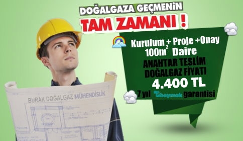 Burak doğalgaz’dan yılın ilk kampanyası