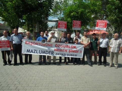 291. Baörtüsüne Özgürlük Basın Açıkalması