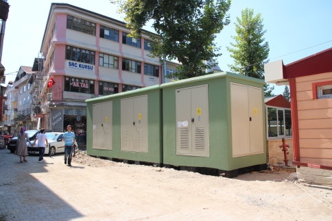 Çarşı İçerisinde Sedaş Çalışmaları Hızlandırdı. 