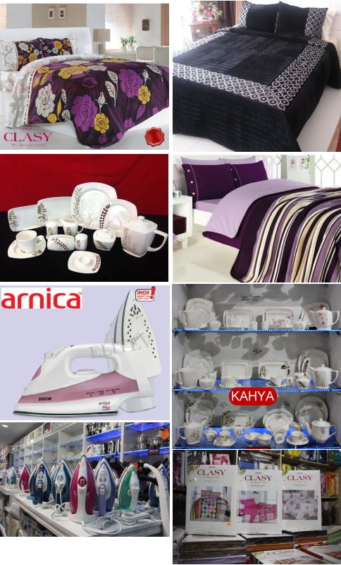 Bütün Ev Tekstil ve Çeyizlik Ürünleri Aynı Mağazada!
