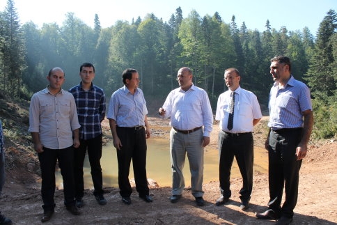 Yaptırılan Gölette Su Tutulmaya Başlandı