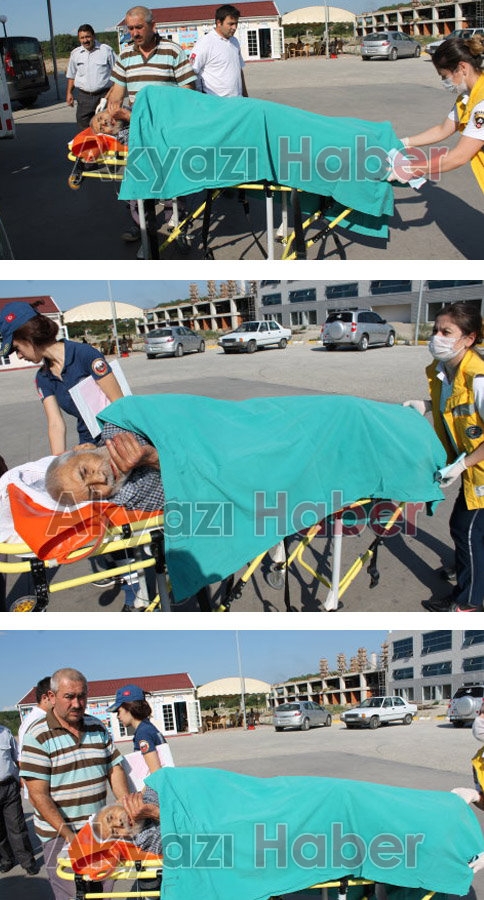 Elindeki Sigarayı Düşürünce Yangın Çıktı