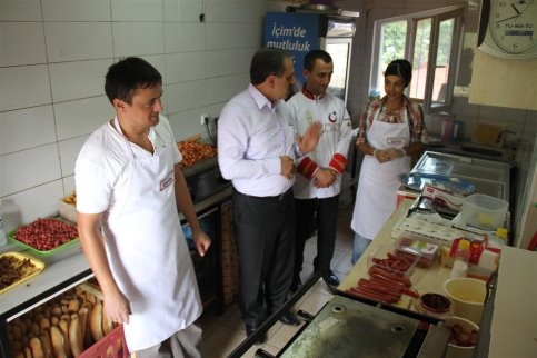 Başkan Yazıcı’dan Kantin Denetlemesi