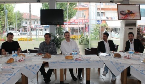 Sakarya B.Ş.B Kentotopark Basınla Kahvaltıda Bir Araya Geldi