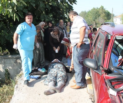 Meydana Gelen Kazada 2 si Ağır 6 Kişi Yaralandı