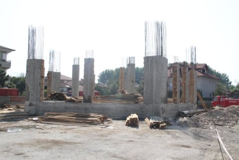 Akşemseddin Camii Yapımı Aralıksız Devam Ediyor