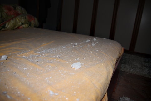 İrfn Kardeş'in Evine Yıldırım Düştü 