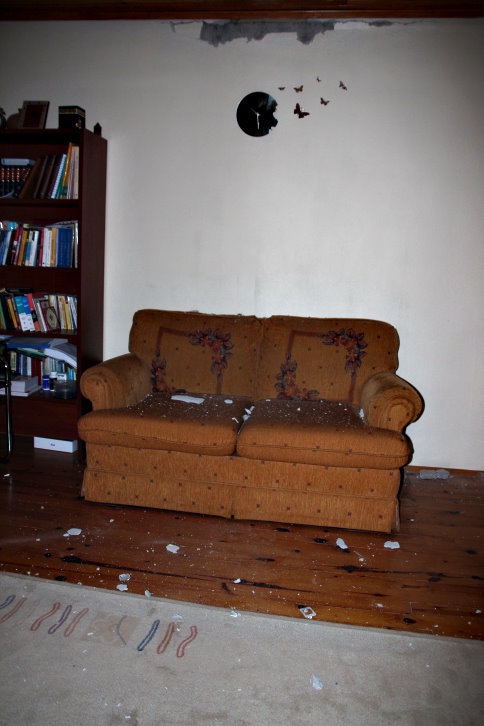 İrfn Kardeş'in Evine Yıldırım Düştü 