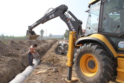 Yeni Yağmur Suyu Kanarı Karacasu’ya Bağlanıyor