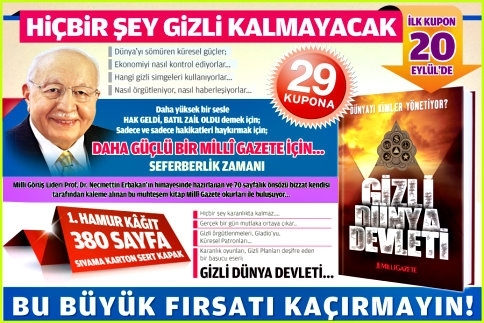 Hiçbirşey Gizli Kalmıyacak