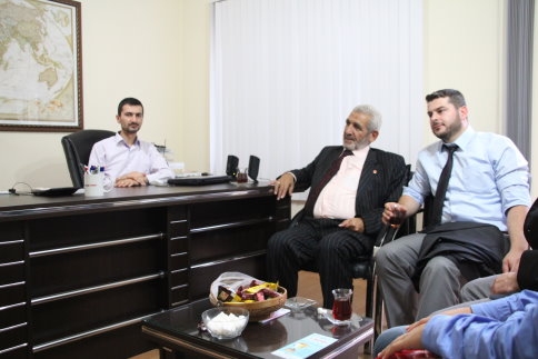 Saadet Partisin’den Akyazı Haber’e ziyaret. 