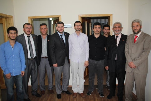 Saadet Partisin’den Akyazı Haber’e ziyaret. 