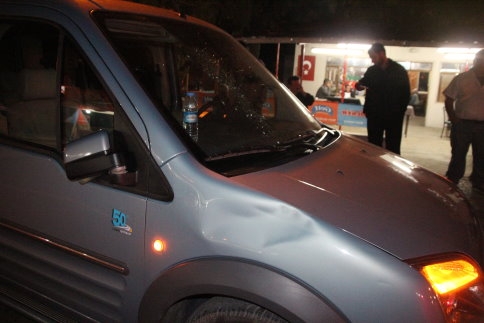 Yatsı Namazından Çıkışta Araba Çarptı