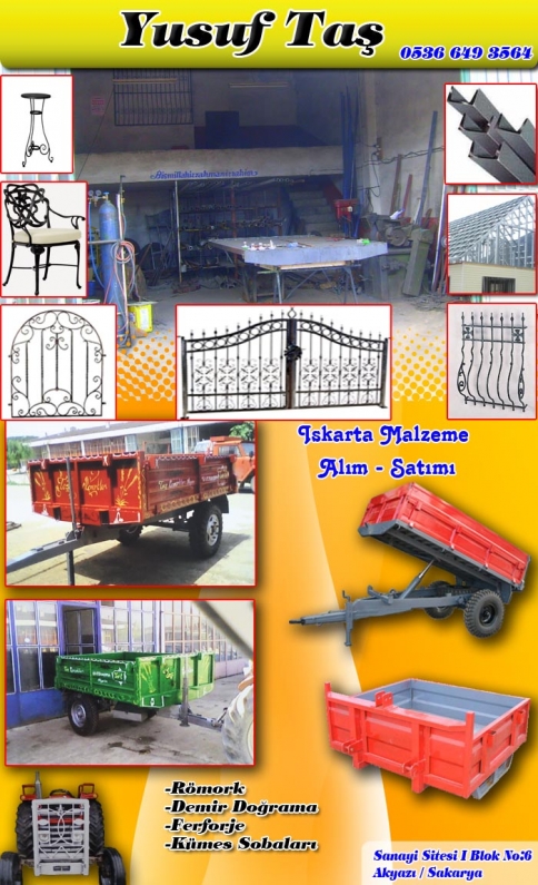 Hepsi Akyazı üretimi, hepsi yılların tecrübesi ve bilgi birikimi ile şekillendi.