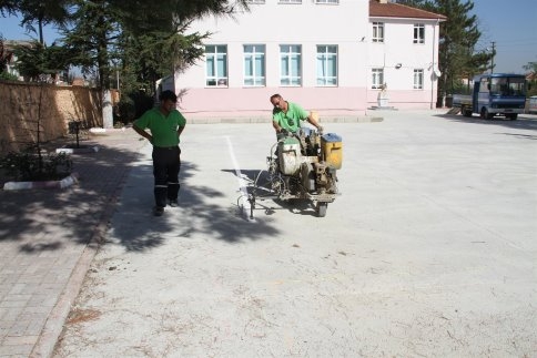 Başkan Yaşar Yazıcı’nın Girişimleriyle Okullara Çizgi Hizmeti
