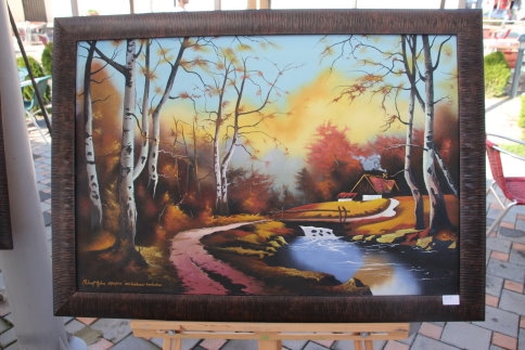 Kenan Sofuoğlu Yeni Aile Parkı’nda Resim Sergisi