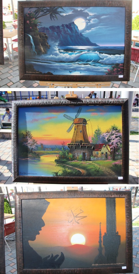 Kenan Sofuoğlu Yeni Aile Parkı’nda Resim Sergisi