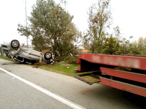Ormanköy'de Trafik Kazası 1 Yaralı
