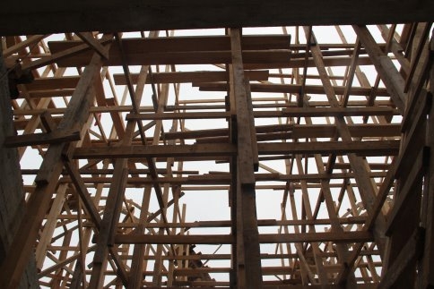 Akşemseddin Camii Hızla Yükseliyor