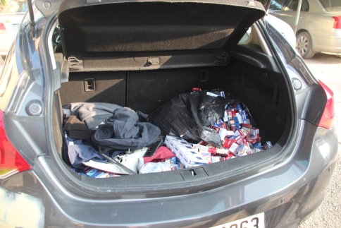 Sigara Hırsızları Yakalandı