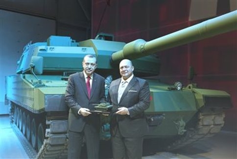 Milli Tank Altay'ın Prototipi Başbakan Erdoğan'ın Katılımıyla Tanıtıldı